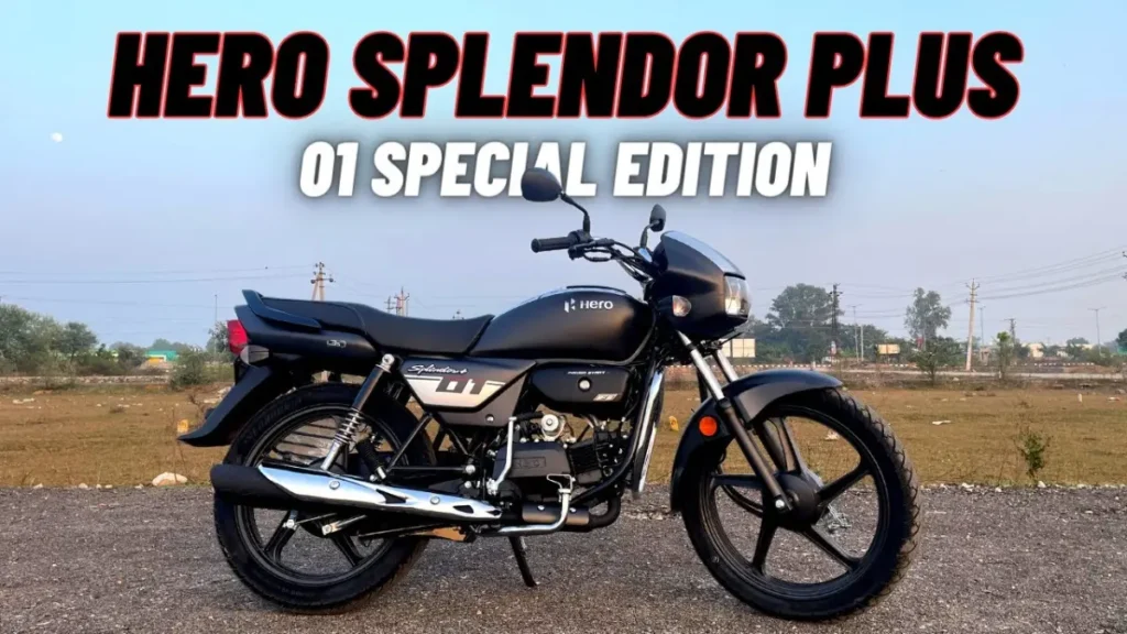 hero splendor plus 01 special edition