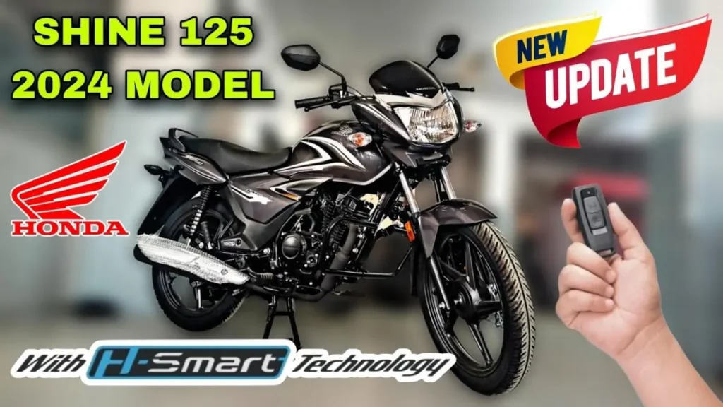 new look of honda shine-125 2024
