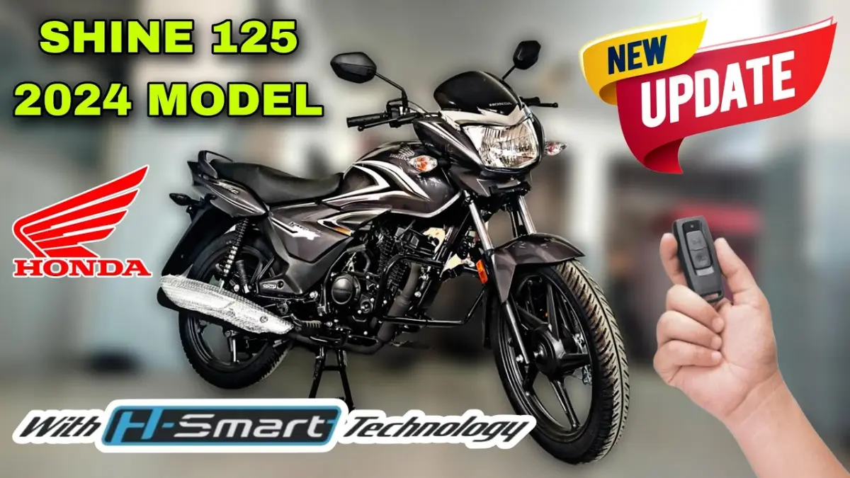 new look of honda shine-125 2024